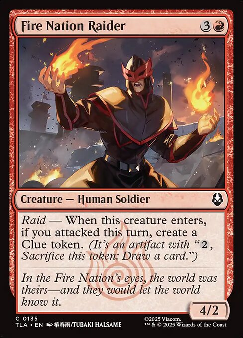 Fire Nation Raider (TLA 135) [Avatar: The Last Airbender]