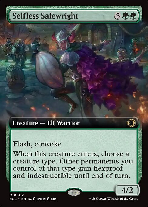 Selfless Safewright (ECL 367) [Lorwyn Eclipsed]