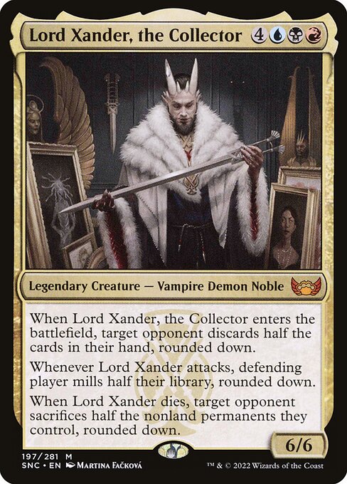 Lord Xander, the Collector (SNC 197) [Streets of New Capenna]