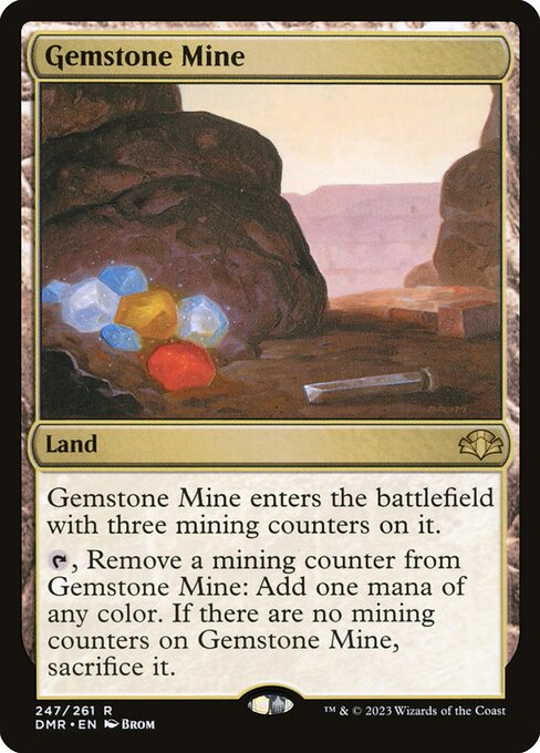 Gemstone Mine (DMR 247) [Dominaria Remastered]