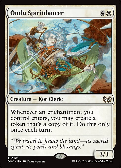 Ondu Spiritdancer (DSC 101) [Duskmourn: House of Horror Commander]