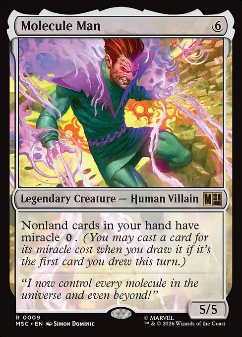 Molecule Man (MSC 9) [Marvel Super Heroes Commander]