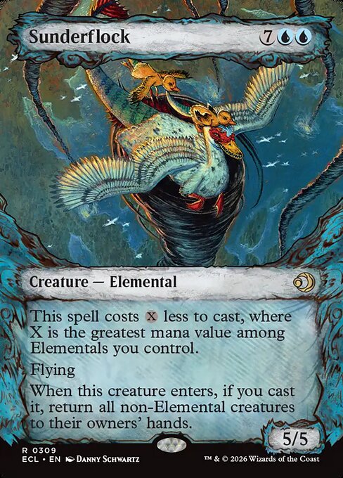 Sunderflock (ECL 309) [Lorwyn Eclipsed]
