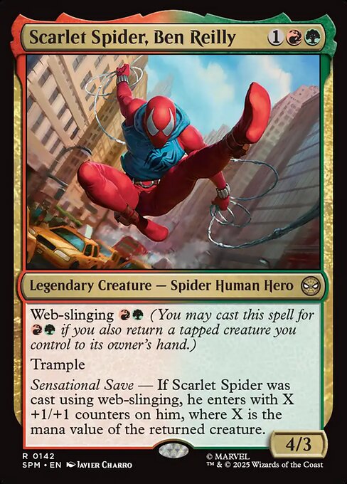 Scarlet Spider, Ben Reilly (SPM 142) [Marvel's Spider-Man]
