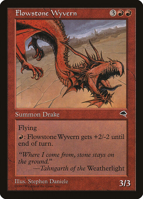 Flowstone Wyvern (TMP 176) [Tempest]