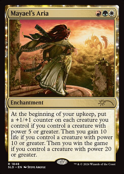 Mayael's Aria (SLD 1848) [Secret Lair Drop]