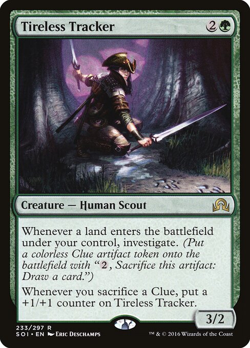 Tireless Tracker (SOI 233) [Shadows over Innistrad]