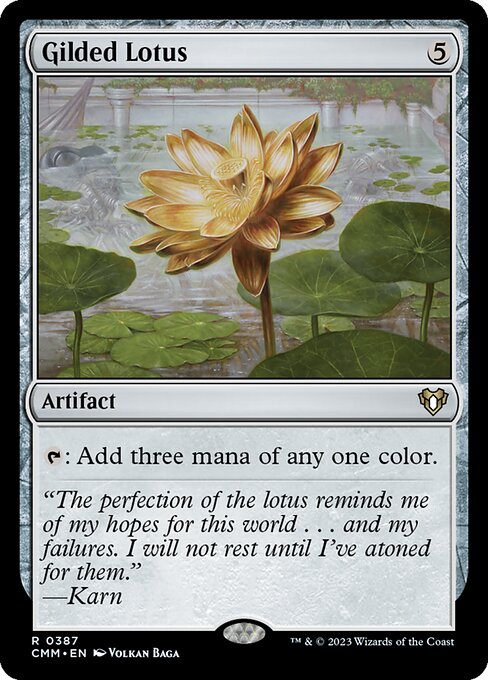 Gilded Lotus (CMM 387) [Commander Masters]