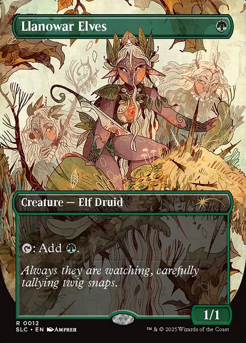Llanowar Elves (SLC 12) [Secret Lair Countdown]