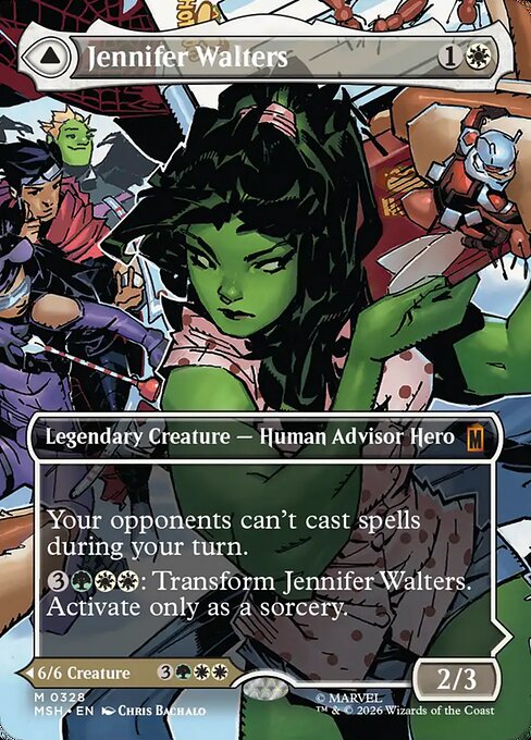 Jennifer Walters // The Sensational She-Hulk (Borderless) (MSH 328) [Marvel Super Heroes]