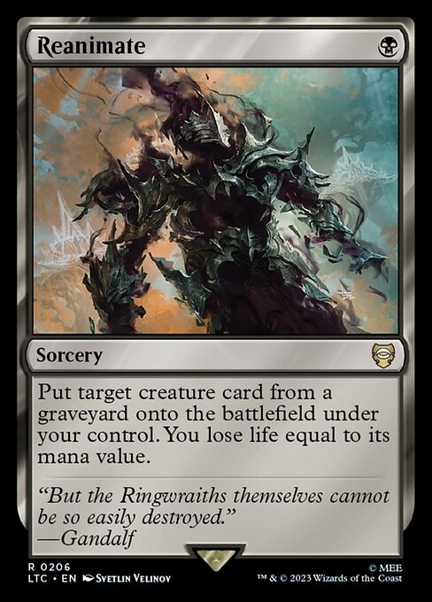 Reanimate (LTC 206) [Tales of Middle-earth Commander]