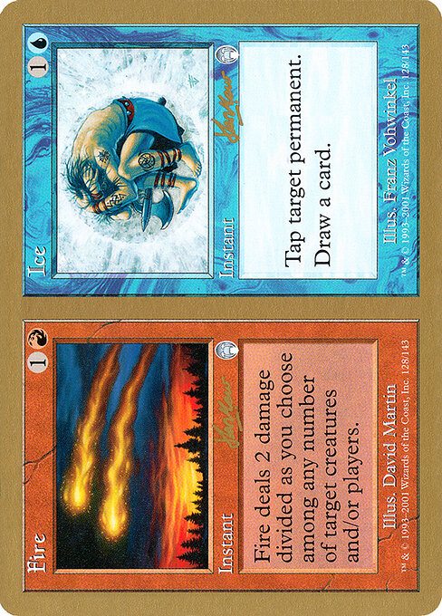 Fire // Ice (WC02 shh128) [World Championship Decks 2002]