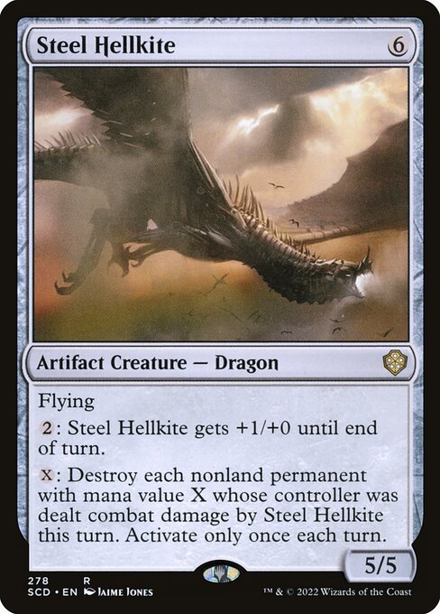 Steel Hellkite (SCD 278) [Starter Commander Decks]