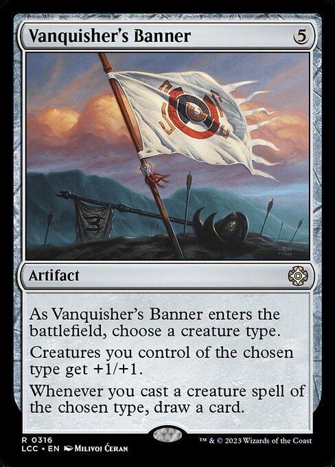 Vanquisher's Banner (LCC 316) [The Lost Caverns of Ixalan Commander]