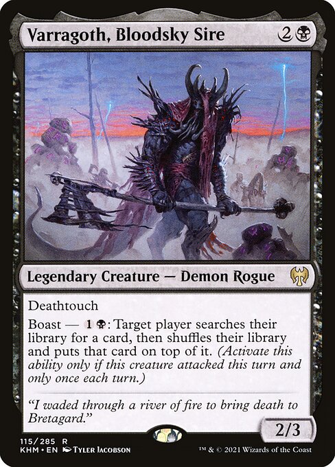 Varragoth, Bloodsky Sire (KHM 115) [Kaldheim]