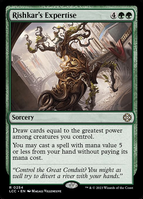Rishkar's Expertise (LCC 254) [The Lost Caverns of Ixalan Commander]