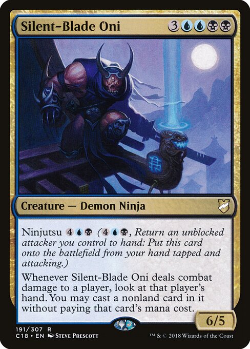 Silent-Blade Oni (C18 191) [Commander 2018]
