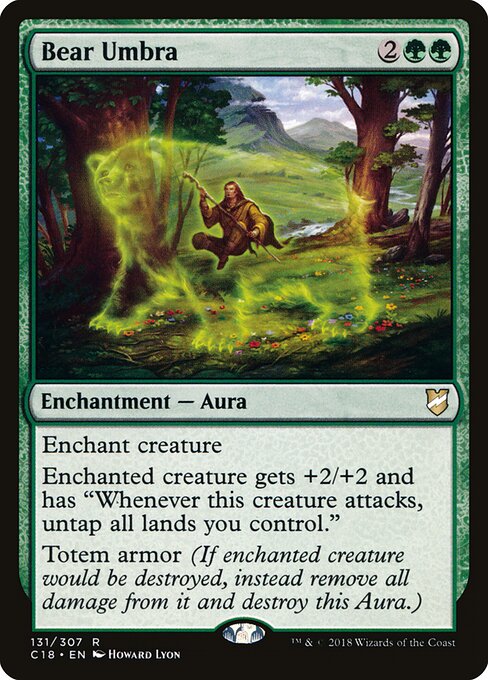 Bear Umbra (C18 131) [Commander 2018]