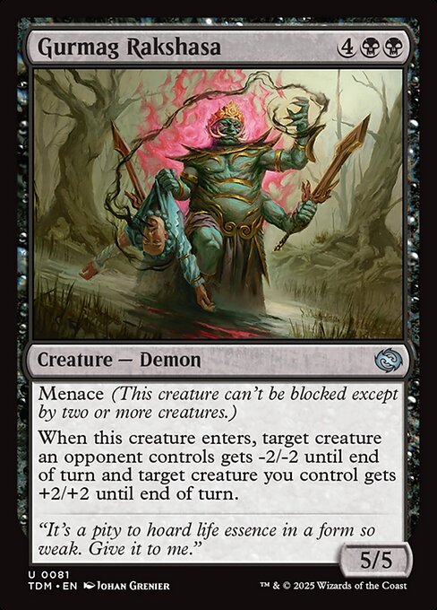 Gurmag Rakshasa (TDM 81) [Tarkir: Dragonstorm]