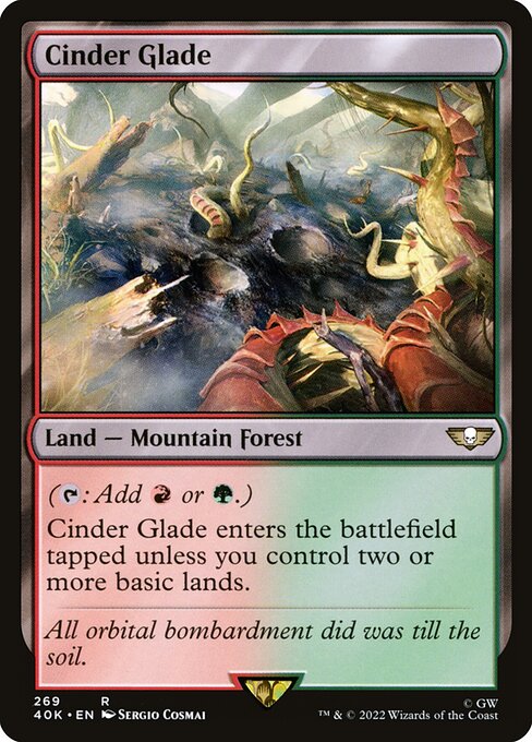 Cinder Glade (40K 269) [Warhammer 40,000 Commander]