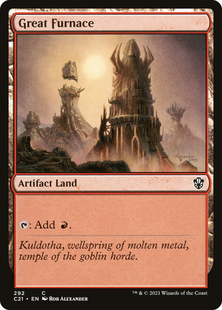Great Furnace [Commander 2021]