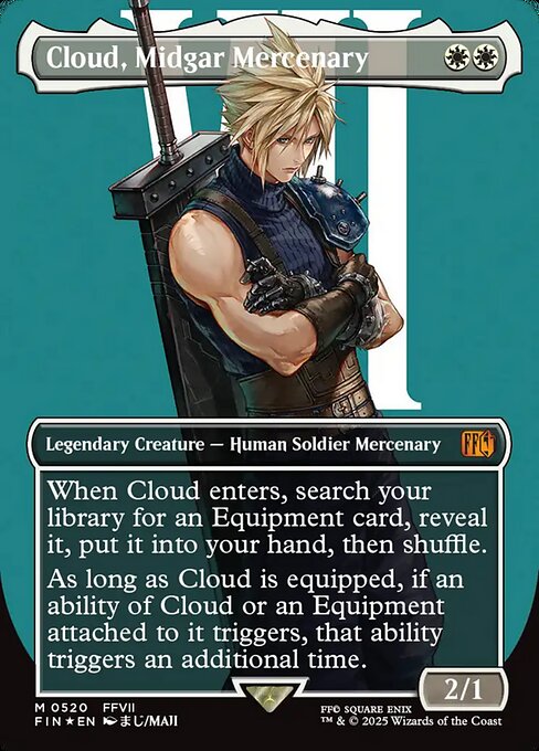 Cloud, Midgar Mercenary (FIN 520) [Final Fantasy]