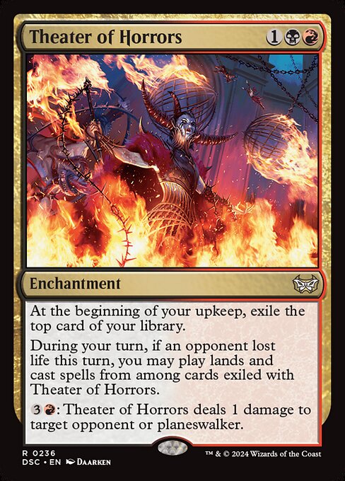 Theater of Horrors (DSC 236) [Duskmourn: House of Horror Commander]