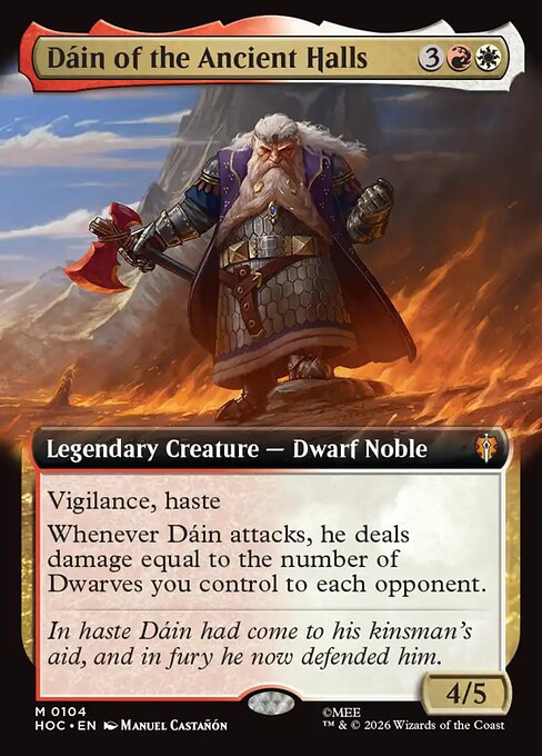 Dáin of the Ancient Halls (Extended Art) (HOC 104) [The Hobbit Eternal]