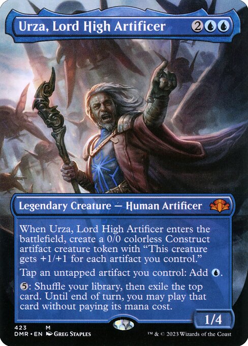 Urza, Lord High Artificer (DMR 423) [Dominaria Remastered]