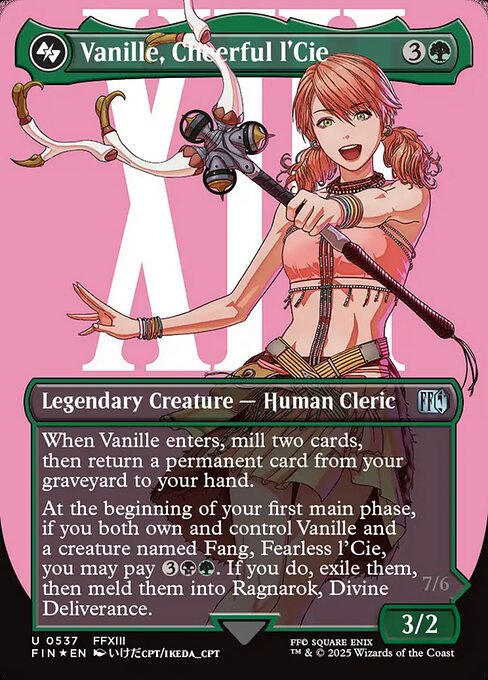Vanille, Cheerful l'Cie (FIN 537) [Final Fantasy]