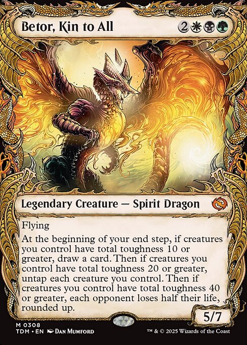 Betor, Kin to All (TDM 308) [Tarkir: Dragonstorm]