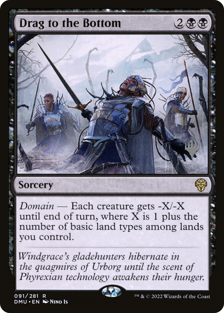 Drag to the Bottom (Promo Pack) [Dominaria United Promos]