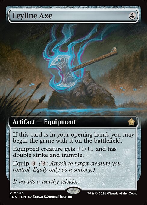 Leyline Axe (FDN 485) [Foundations]