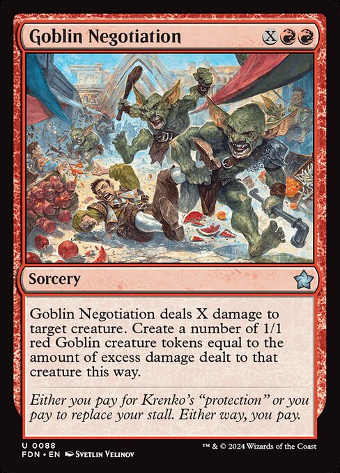 Goblin Negotiation (FDN 88) [Foundations]