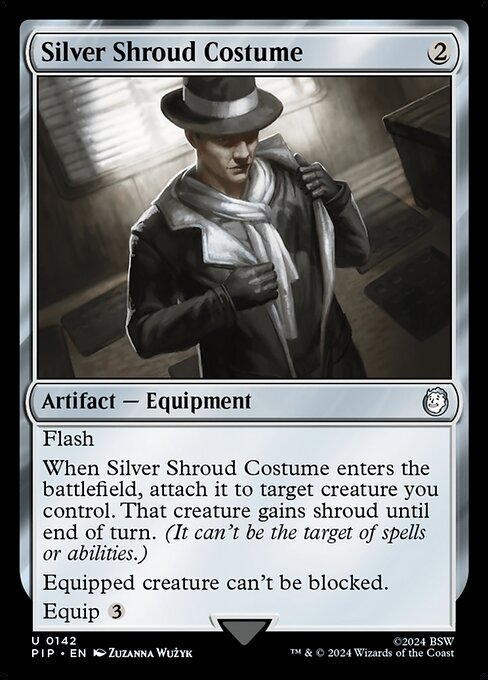 Silver Shroud Costume (PIP 142) [Fallout]
