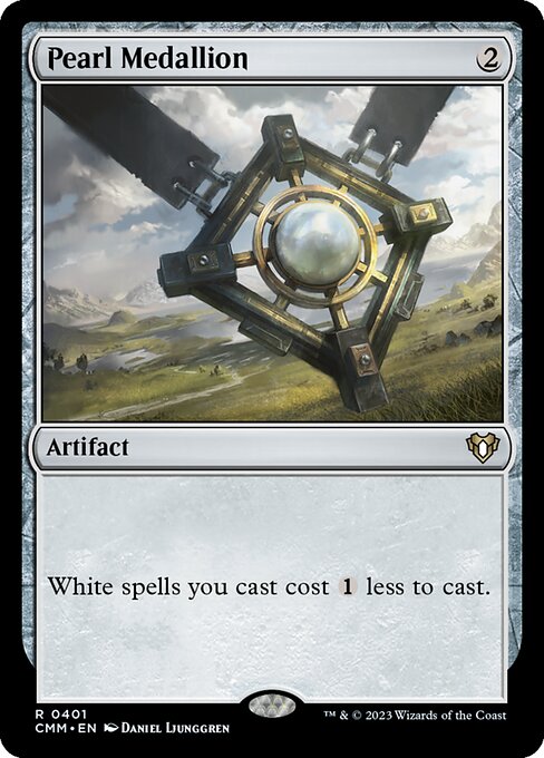 Pearl Medallion (CMM 401) [Commander Masters]