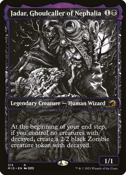 Jadar, Ghoulcaller of Nephalia (Showcase) (MID 315) [Innistrad: Midnight Hunt]
