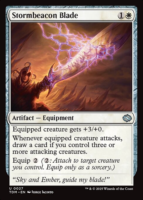 Stormbeacon Blade (TDM 27) [Tarkir: Dragonstorm]