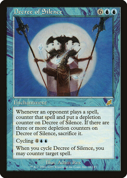 Decree of Silence (SCG 32) [Scourge]
