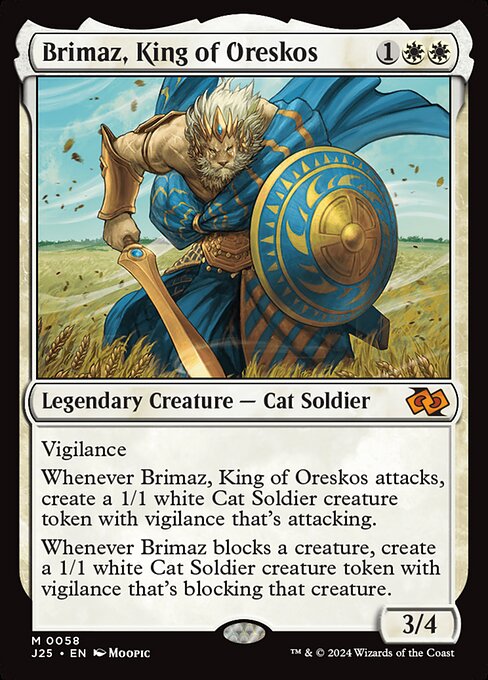 Brimaz, King of Oreskos (J25 58) [Foundations Jumpstart]