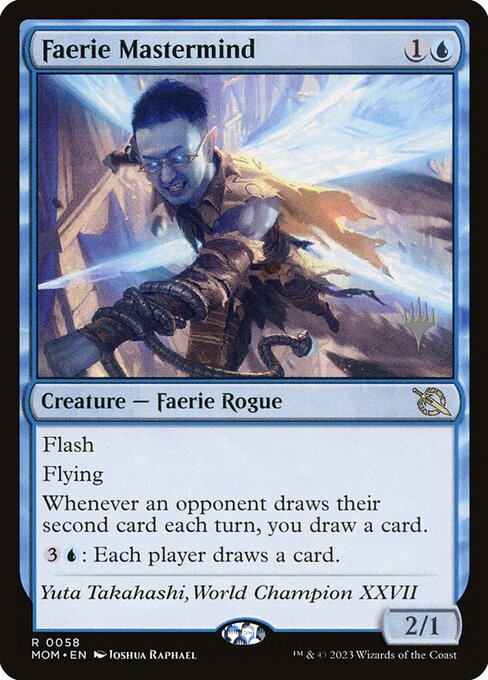 Faerie Mastermind (PMOM 58p) [March of the Machine Promos]
