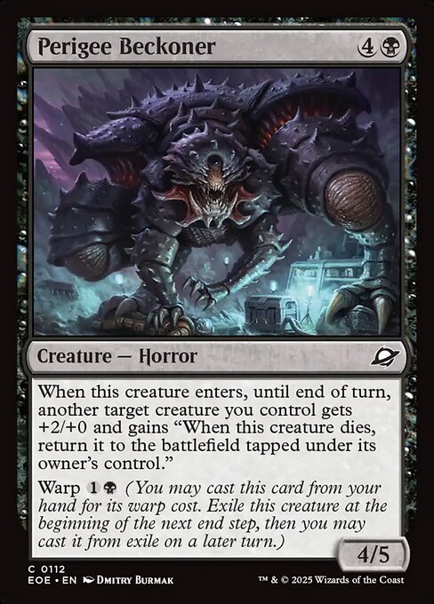 Perigee Beckoner (EOE 112) [Edge of Eternities]