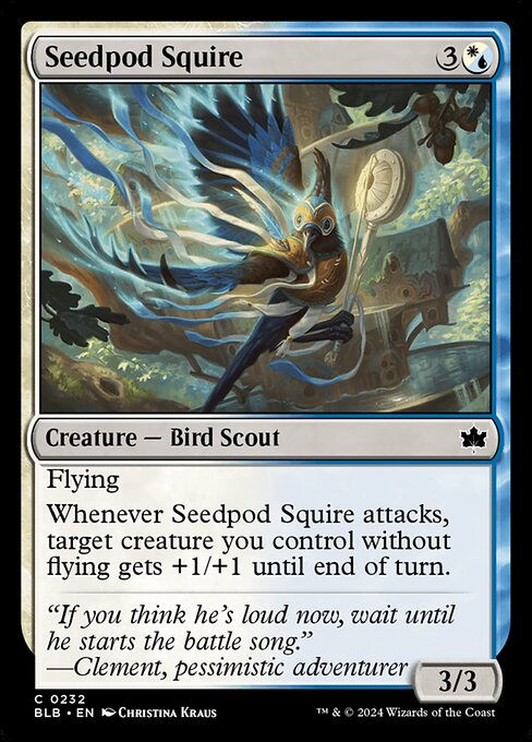 Seedpod Squire (BLB 232) [Bloomburrow]