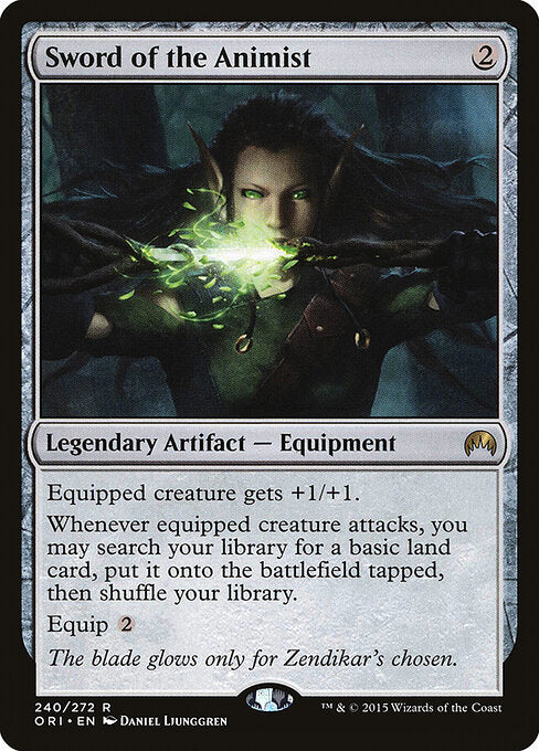 Sword of the Animist (ORI 240) [Magic Origins]