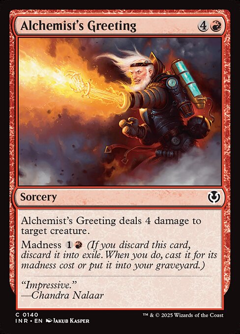 Alchemist's Greeting (INR 140) [Innistrad Remastered]