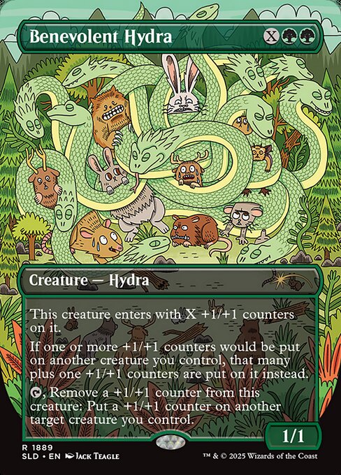 Benevolent Hydra (SLD 1889) [Secret Lair Drop]