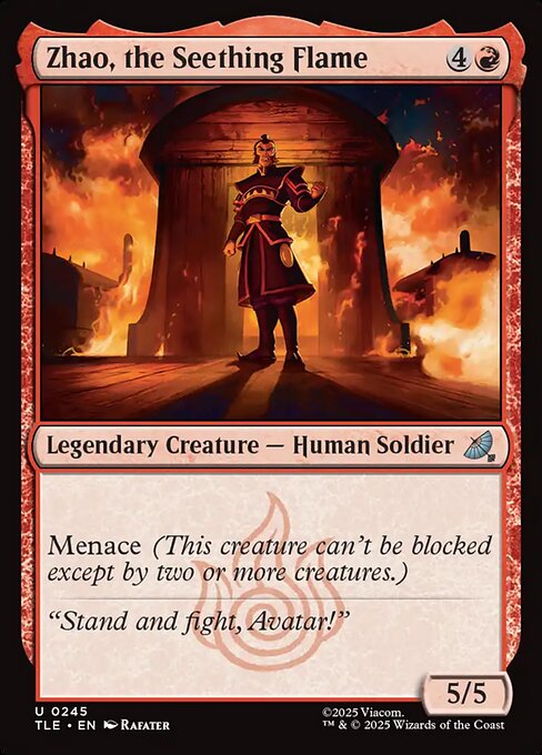 Zhao, the Seething Flame (TLE 245) [Avatar: The Last Airbender Eternal]
