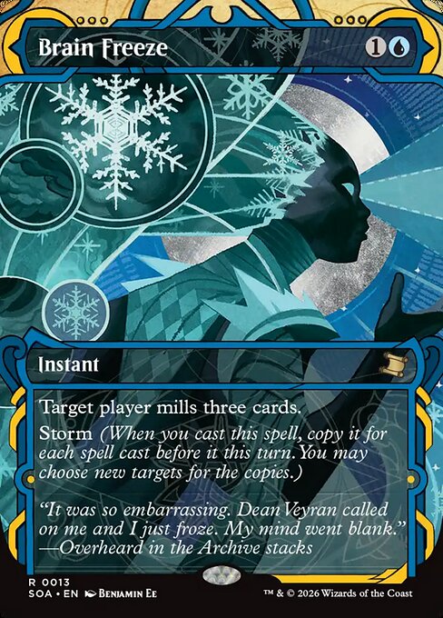 Brain Freeze (SOA 13) [Secrets of Strixhaven Mystical Archive]