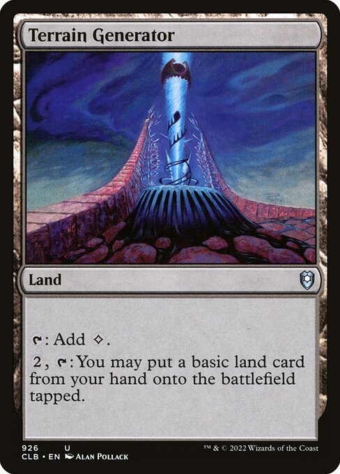 Terrain Generator (CLB 926) [Commander Legends: Battle for Baldur's Gate]