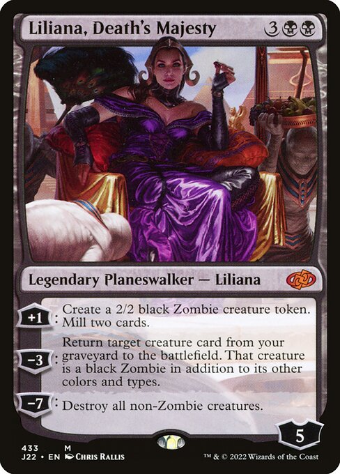 Liliana, Death's Majesty (J22 433) [Jumpstart 2022]